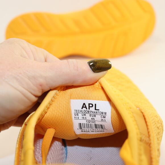 APL TechLoom Phantom Men’s Sneakers Mango Size 11.5 NIB - Picture 6 of 6
